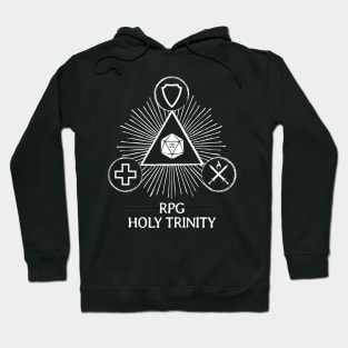 RPG Holy Trinity Tank Healer Damage Dealer DPS Hoodie